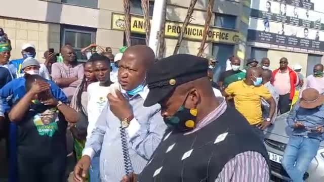 ANC members march in KZN