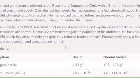 MRCP II Pastest Respiratory 2