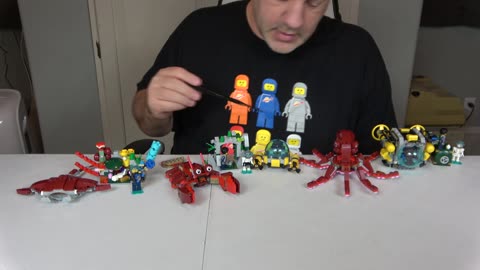 Unboxing Lego 31130 Sunken Treasure Mission 3-in-1 Review of all 3 Versions