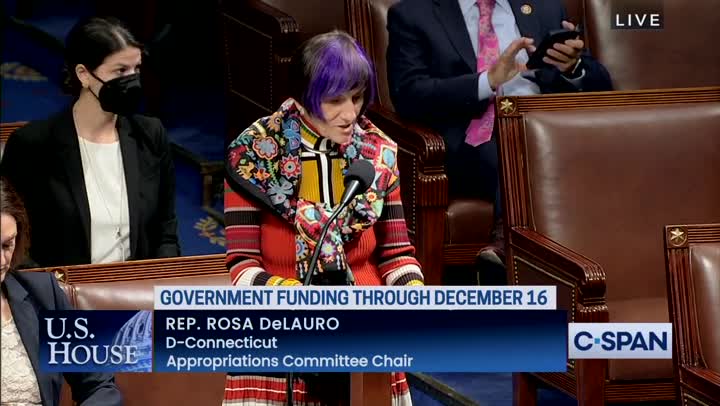 DeLauro floor