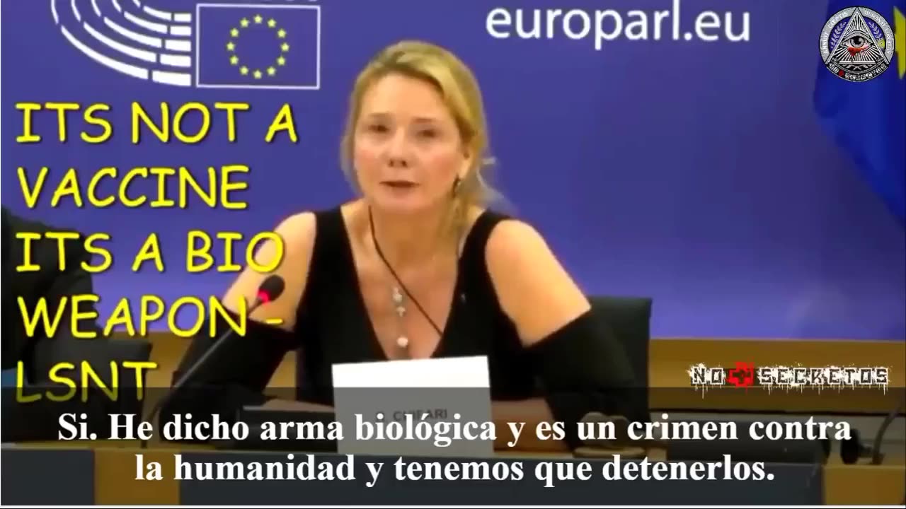 Neuróloga afirma en el parlamento Europeo que la vacuna del COVID no es una vacuna si no un arma biológica