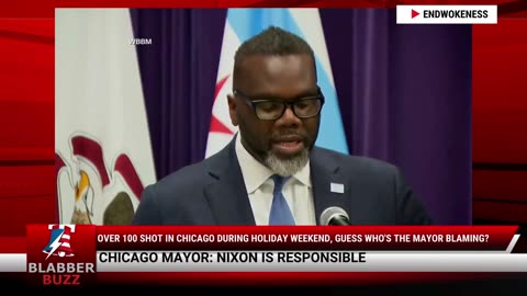 Over 100 Shot In Chicago During Holiday Weekend, Guess Who's The Mayor Blaming?