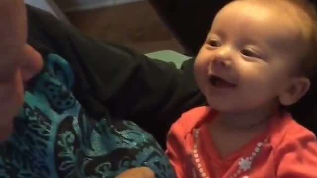 Grandma Teaches Sign Language to Grandchild