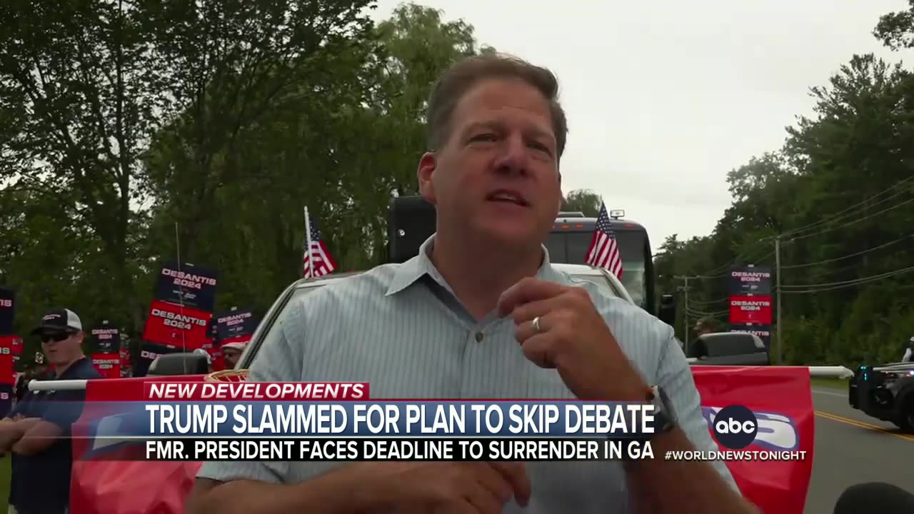 Trump criticized plan to skip debate