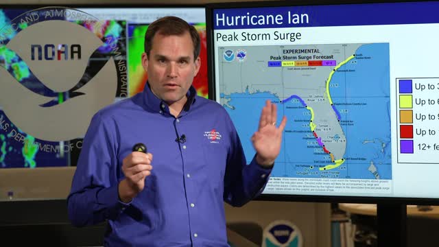 Florida braces for Hurricane Ian: "Time to hunker down"