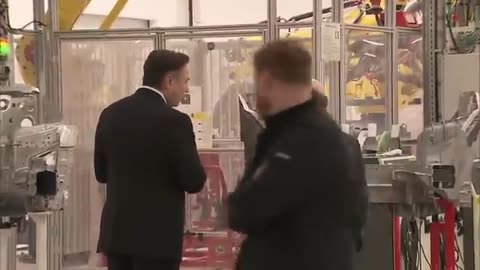 Watch_ Elon Musk Dances Again at Tesla Factory Opening