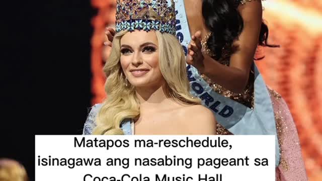 Kilalanin ang nagwagi sa70th edition ng MissWorld