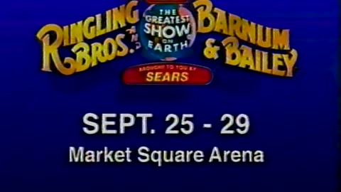 September 1996 - The Ringling Brothers Adventure Comes to Market Square Arena