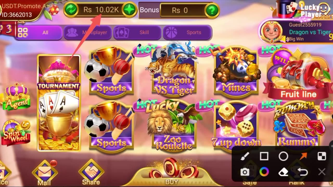 3 Patti Loot wining Trick today _ New Trick Dragon Vs Tiger _ New Game 3 Patti Loot Dragon vs Tiger