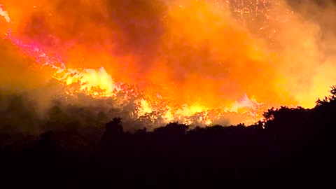 Llandudno Beach Wildfire