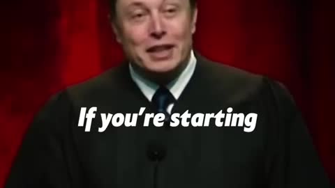How Elon musk started a company 🤝