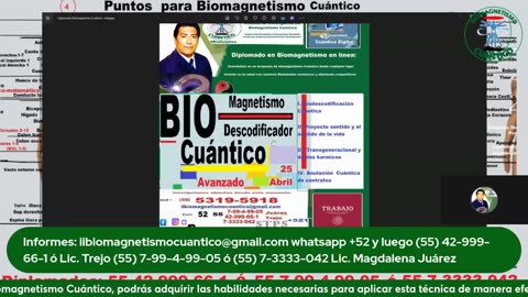 Diplomado Avanzado de Biodescodificación Cuántica y Biomagnetismo: Descifrando los Secretos del ADN