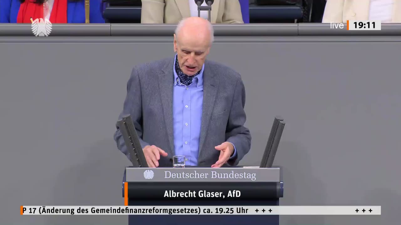 Albrecht Glaser Rede vom 14.03.2024 – Änderung des Gemeindefinanzreformgesetzes