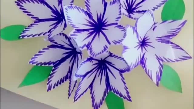 How to make ornaments and flowers from paper part 02