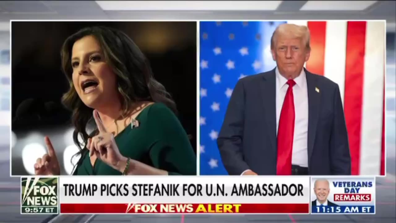 Confirmed - Trump picks Stefanick for UN ambassador