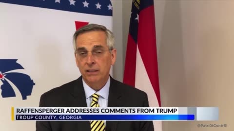 GA Secretary of State Brad Raffensperger challenges President Trump to a debate