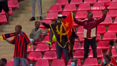 Angola v Egypt FIFA World Cup Qatar 2022 Qualifier Match Highlights