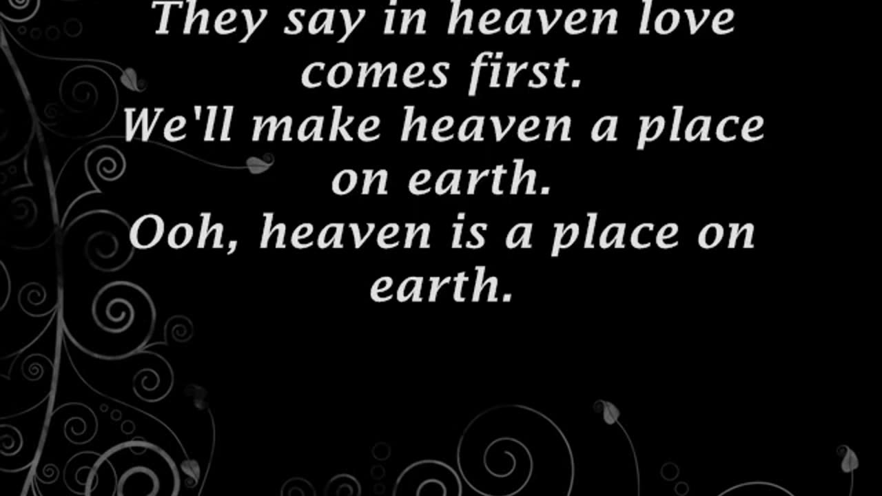 Belinda Carlisle Heaven Is a Place on Earth Lyrics