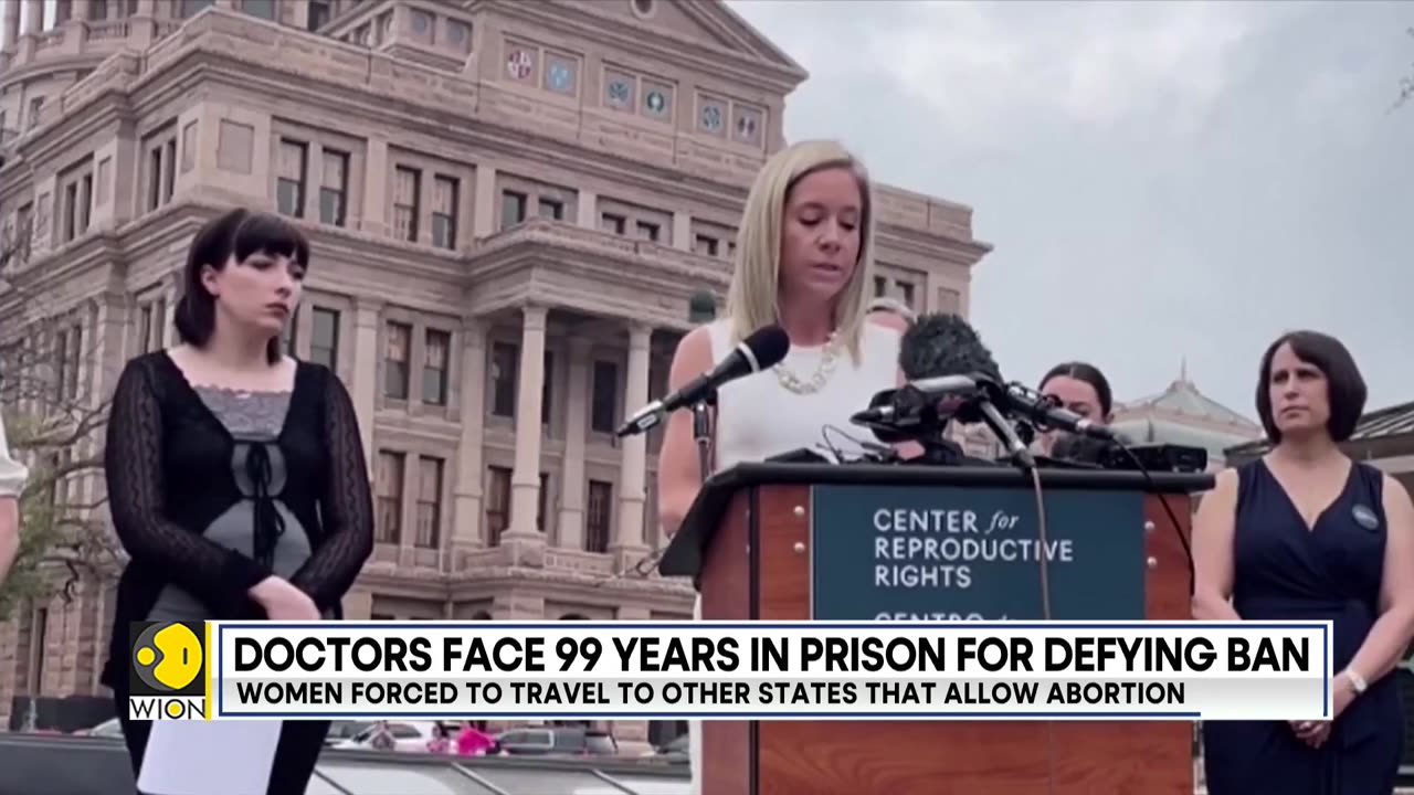 Five women denied abortion in Texas, sue state over bans - Latest English News - WION