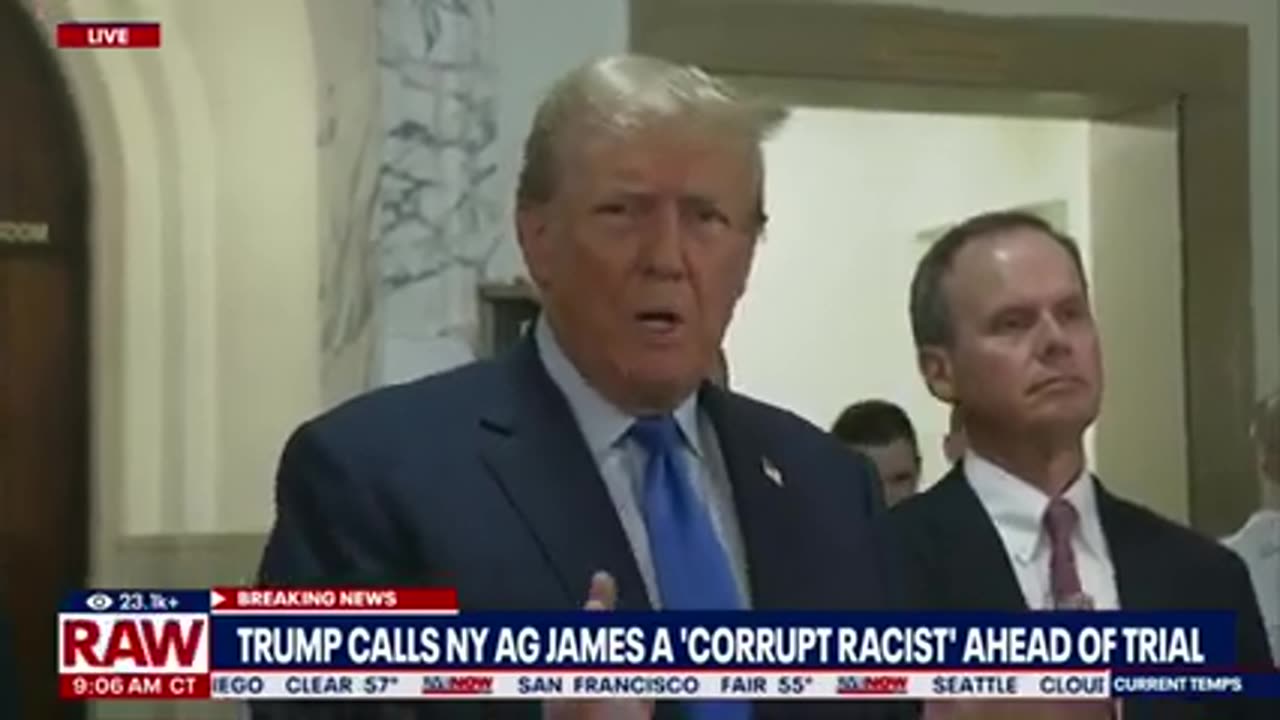 Trump trial video: Trump slams NY attorney general as ‘corrupt racist’ | LiveNOW from FOX