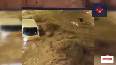 Deadly flash floods hit parts of Turkey recovering from earthquake