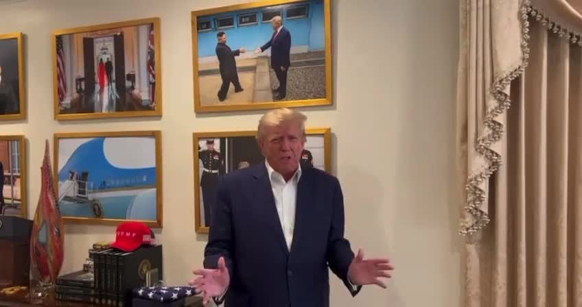 Trump message at the patriot freedom project