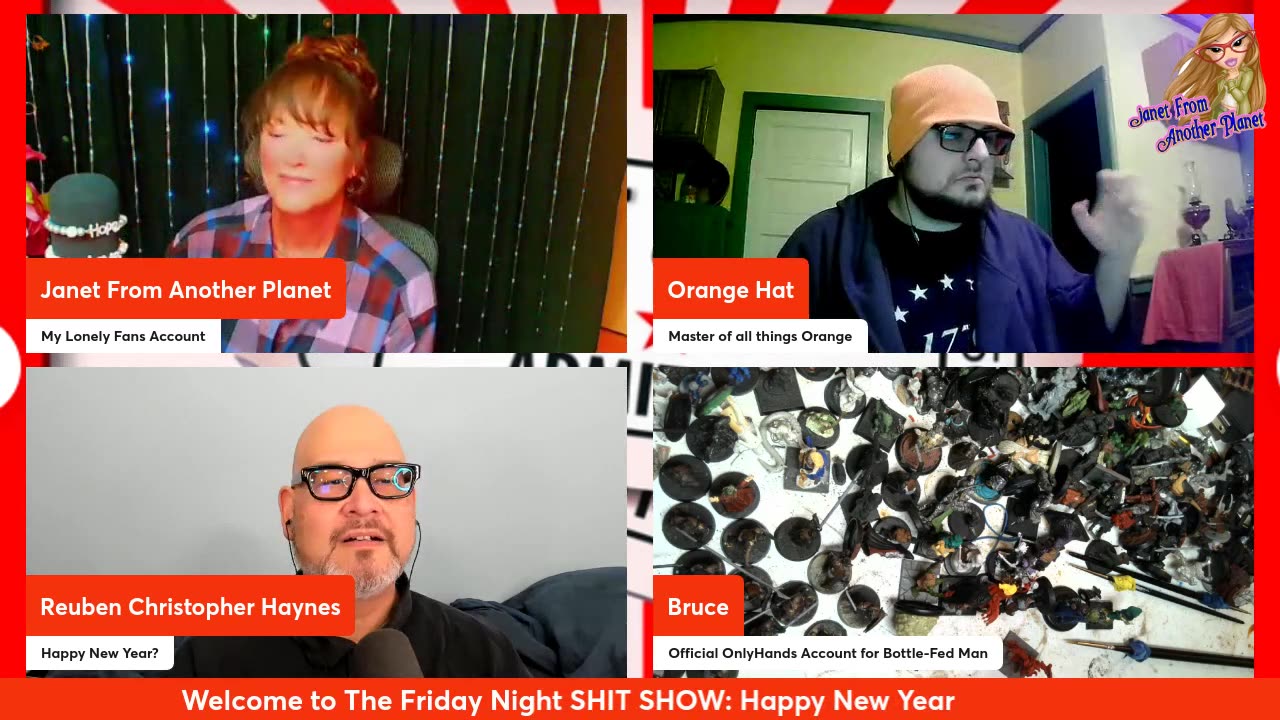 29DEC23 Sh!tShow with Janet, Reuben, and Orange Hat Reviews