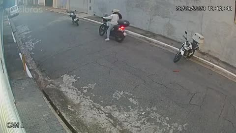 🚲 Funny | Bike Antics: Man Foils Theft in the Strangest Way! | FunFM