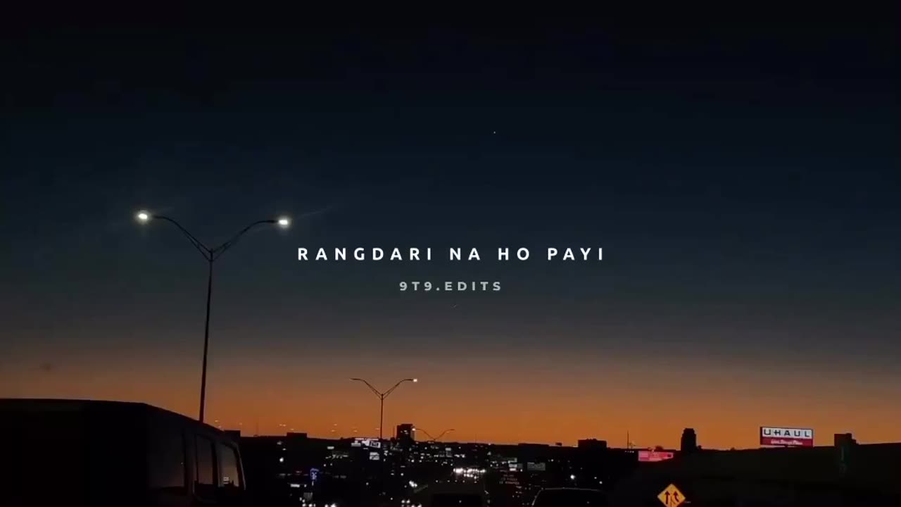 Zindagi tere rango se rangdari na ho payi