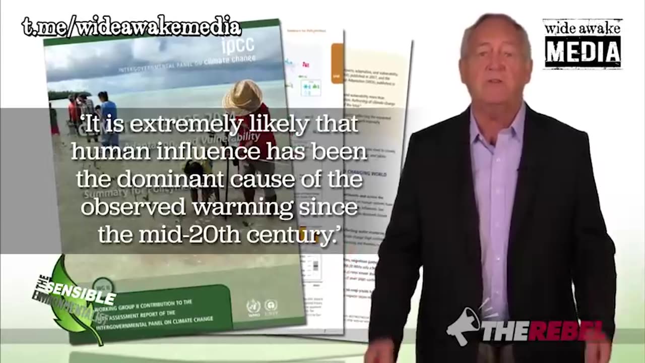 Co-founder of Greenpeace, Patrick Moore:
