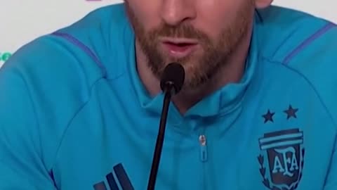 Messi said, "We are very uncomfortable with what happened the other day