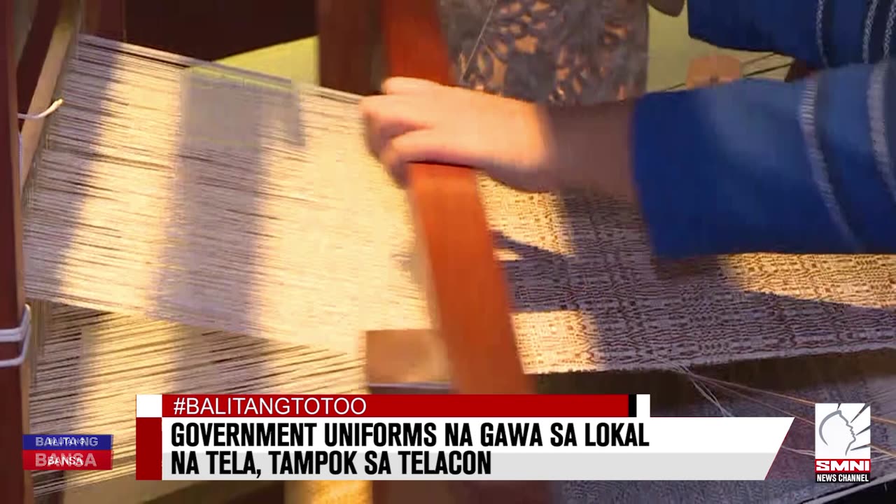 Government uniforms na gawa sa lokal na tela, tampok sa TELACON