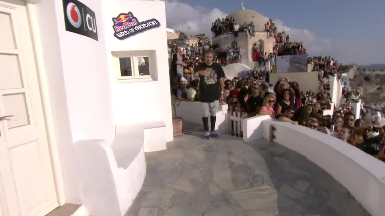 Dominic Di Tommaso - Red Bull Art Of Motion Santorini Greece 2015