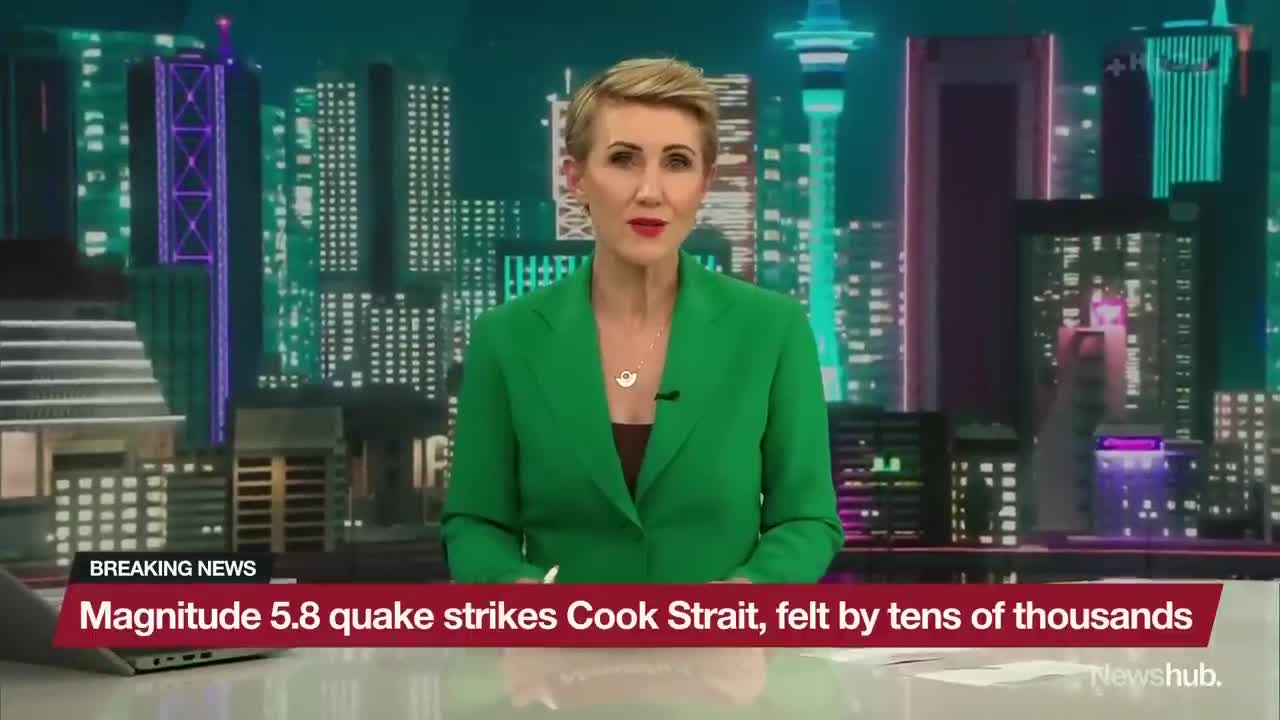 Tens of thousands rattled by earthquake near Wellington, following larger quakes worldwide | Newshub