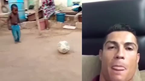 Ronaldo funny video reaction