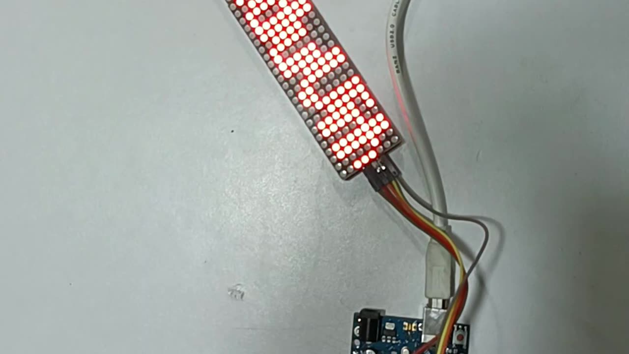 Dot Matrix Display #shorts | STEM & Robotics Projects | EduVitae Services #road #robotics