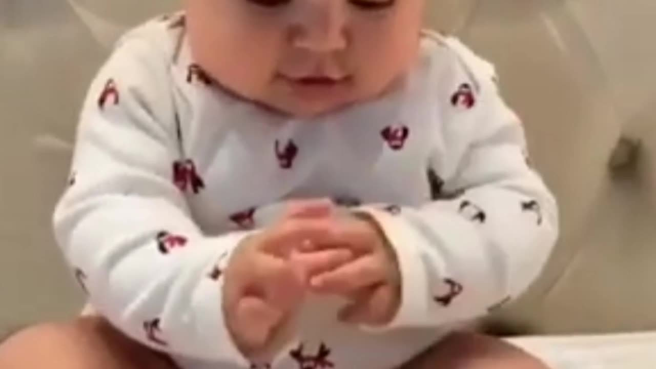 Cute Baby Talking