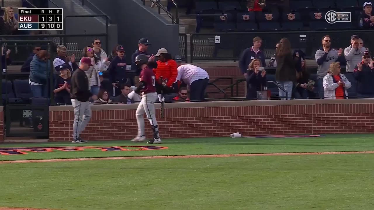 Auburn Baseball - Highlights vs EKU - Game 3