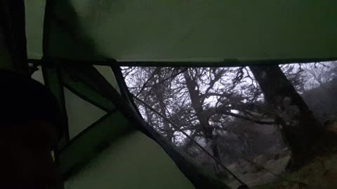 Inside a tent in Darrmoor. Wildcamping.