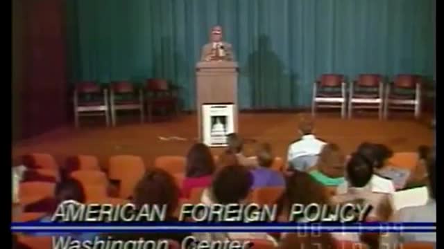 FMR CIA Director William Colby Speech