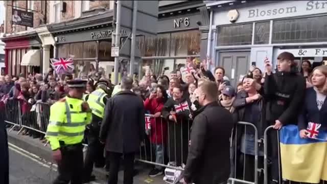 King Charles pelted with eggs as protester shouts: 'Blood of slaves!