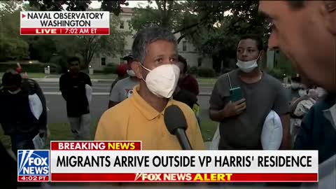 “The border is open ,it’s open because we enter"