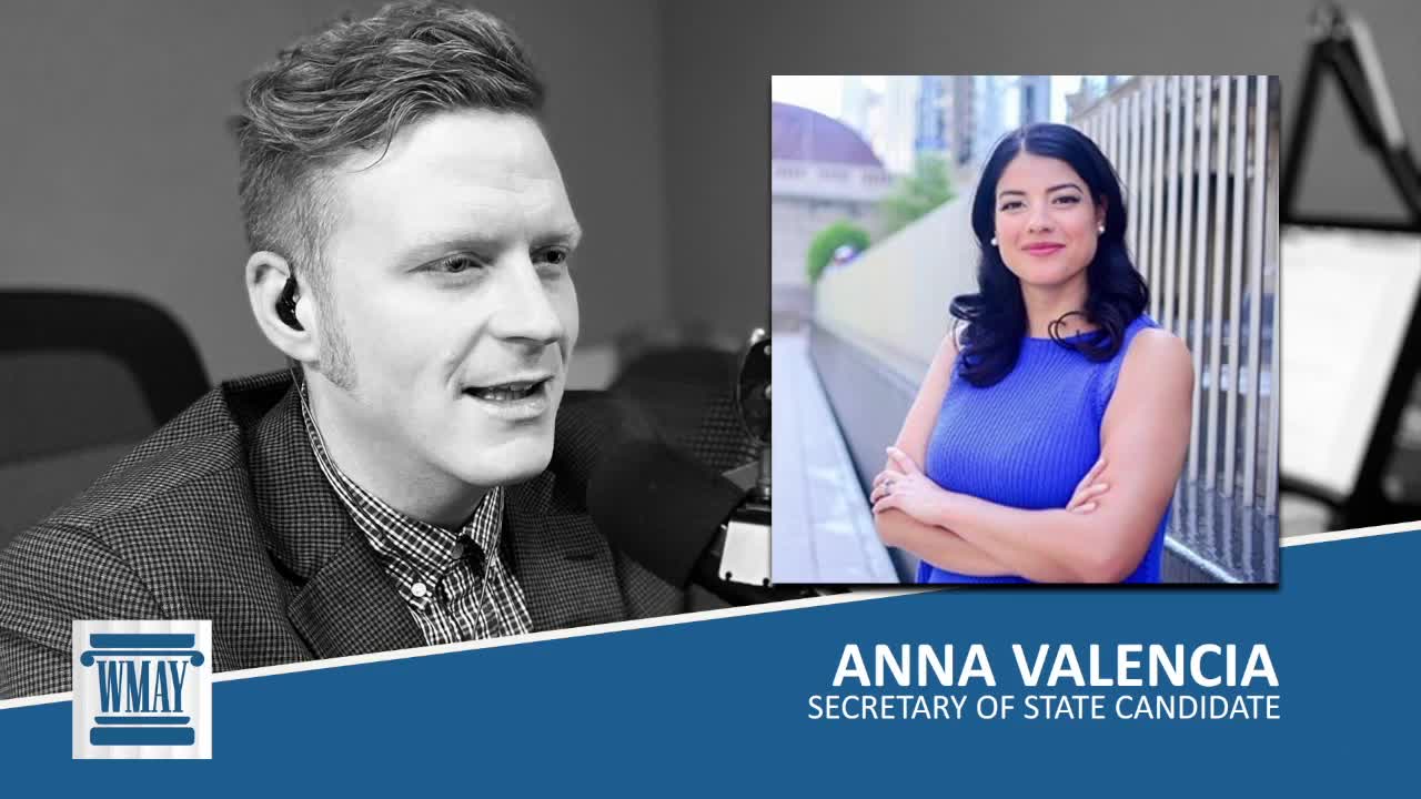 Anna Valencia is running for Secretary of State