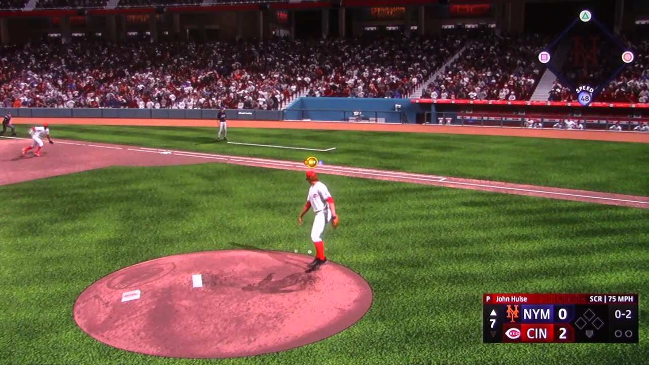 MLB The Show: Cincinnati Reds vs New York Mets (S4 G110)