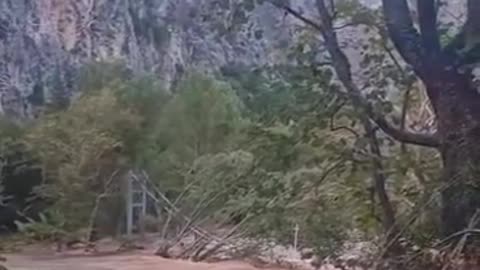 Τέμπη πλημμύρες