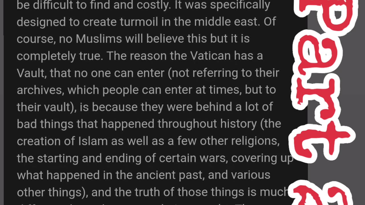 The truth about Muslims (part 2)