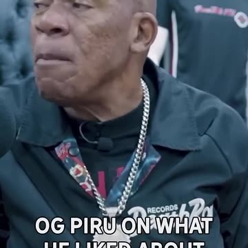 OG Piru on what he liked about Donald trump .Your thoughts on this?
