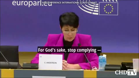 MEP Christine Anderson Issues Wake-Up Call: “You Cannot Comply Your Way Out of a Tyranny”