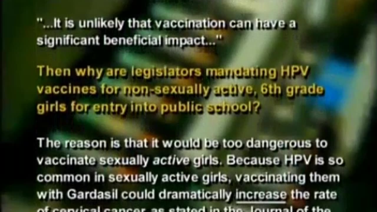 רופאים ונפגעות החיסון נגד וירוס הפפילומה שוברים שתיקה