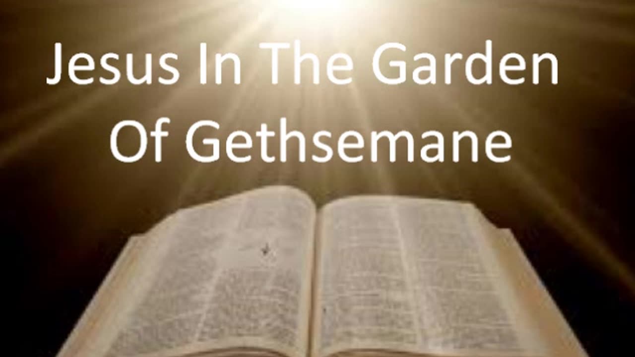 Jesus In The Garden Of Gethsemane